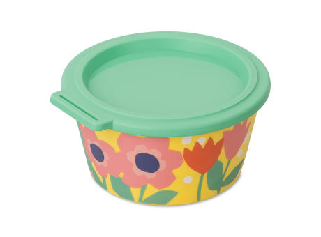 Koziol NORA BOX 700ml BLOOMS Schale 700ml mit Deckel Werbeartikel