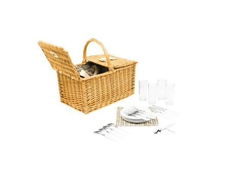 STANLEY PARK - Weiden-Picknickkorb Werbeartikel
