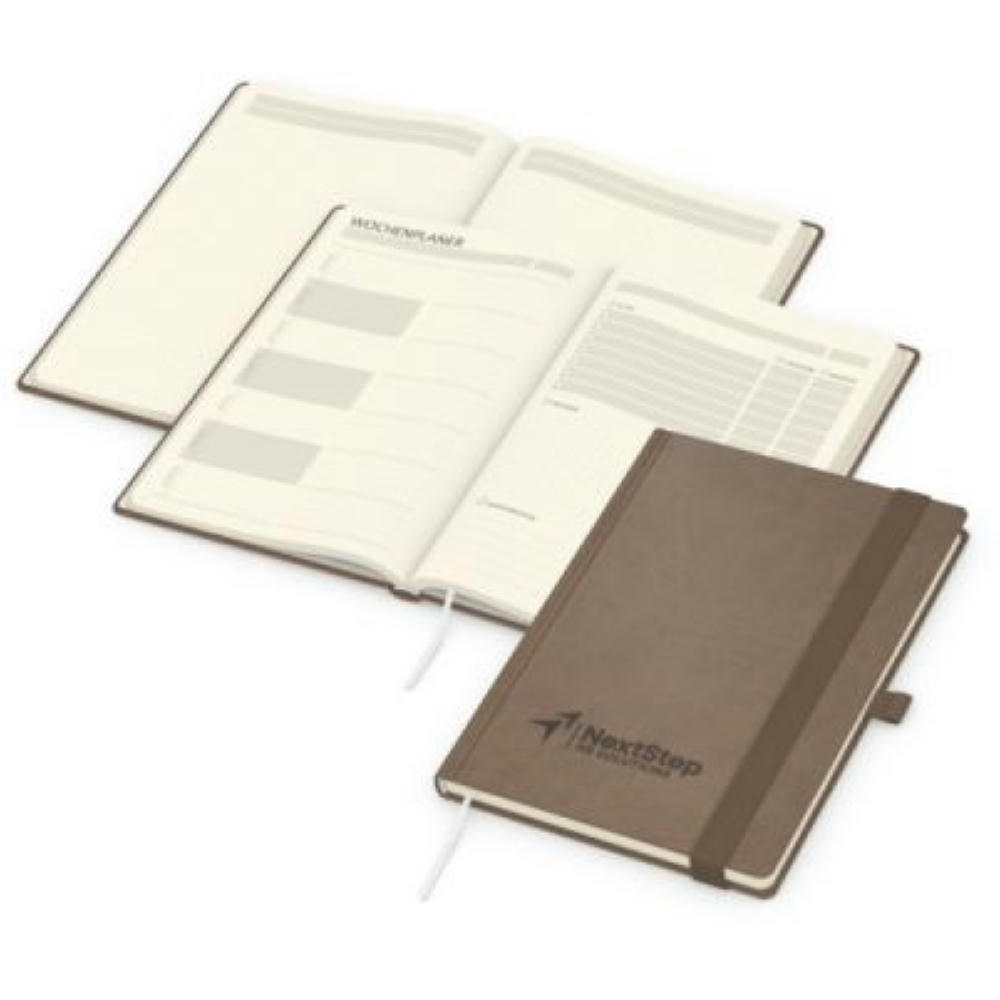 Notizbuch Hardcover orgaLine Mainbook Wochenplaner To-dos Prioritäten Ideen Werbeartikel