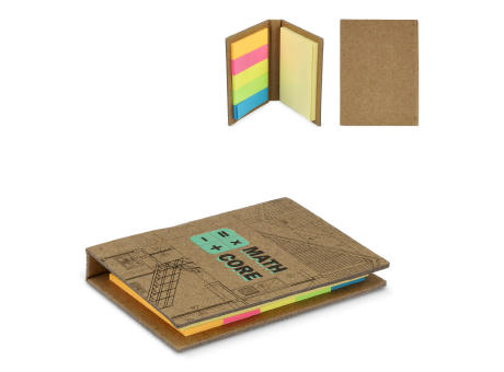 Haftnotizen Kraftpapier 2 Werbeartikel