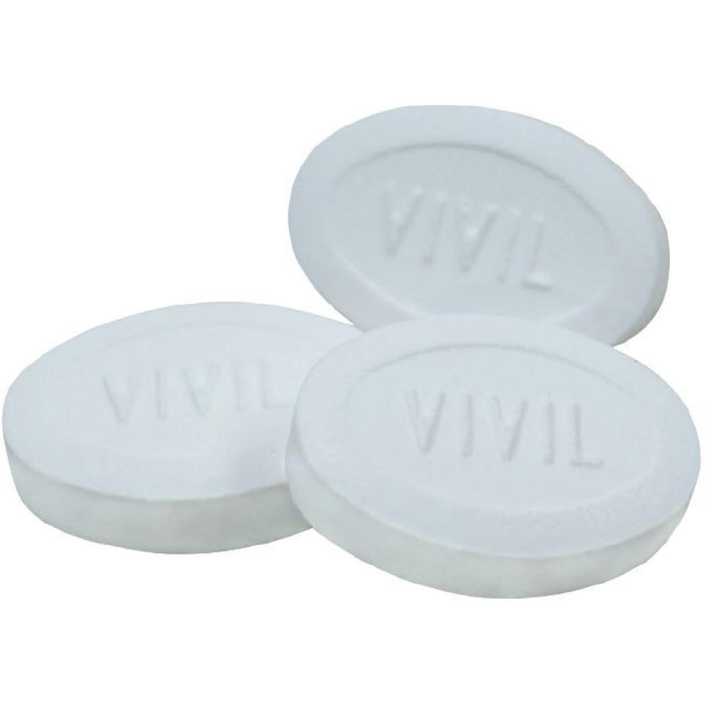Klick-Dose-75, blank 45 g, Inhalt: Kaugummi Dragees zuckerfrei (Dose) Werbeartikel