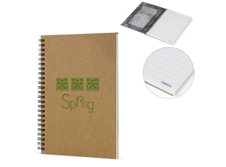 Notizbuch A5 aus Steinpapier Werbeartikel