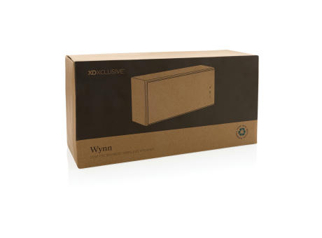 Wynn 20W kabelloser Bambus Lautsprecher Werbeartikel