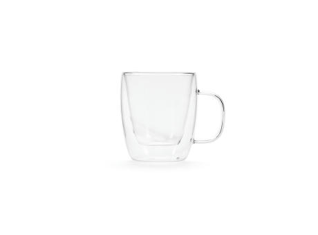 Elbe 220 Tasse Borosilikat Glas 250 ml  Werbeartikel