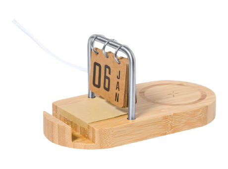 Product image Multifunktionaler Wireless-Fastcharger Faylo Werbeartikel