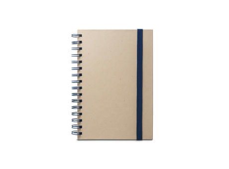 PROUST. A5 Notizbuch mit Ringen, fester Einband, aus Zuckerrohrpapier (80% zuckerrohr) mit unbedruckte Seiten Werbeartikel