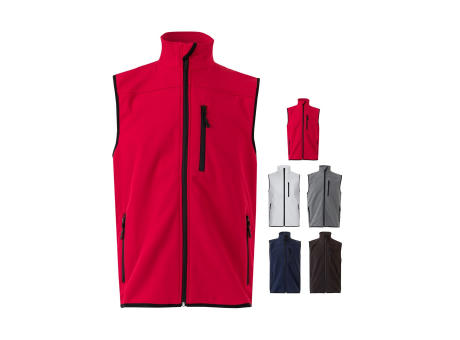 Product image VL VARUNA. Softshell-Weste (280 g/m²), mit Polarfutter, aus Polyester (94 %) und Elastan (6 %) Werbeartikel