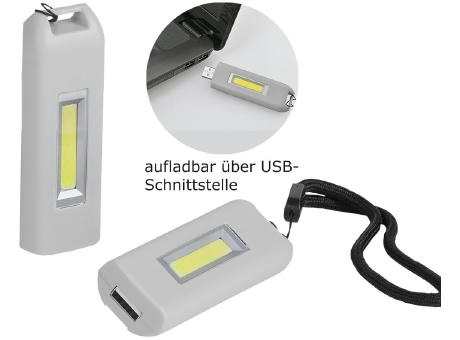 Aufladbare LED Leuchte "Eco USB Light 70 L" Werbeartikel