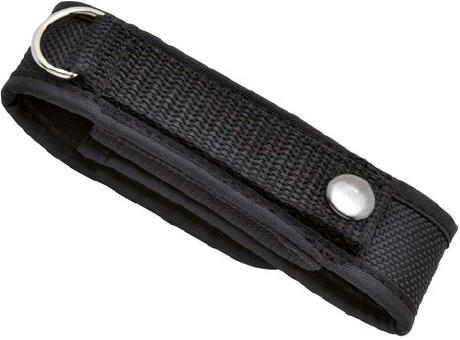 Gürteletui aus Nylon für Messer 'Slim', schwarz Werbeartikel