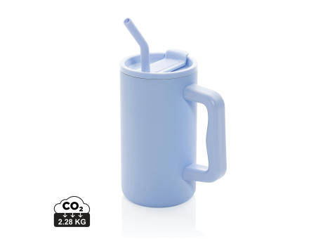 Product image Cube Becher aus RCS recyceltem Stahl 800ml bedrucken
