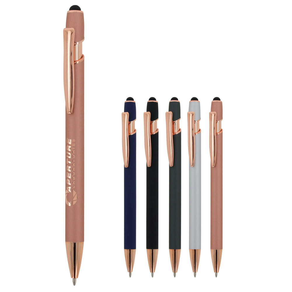 Product image Kugelschreiber Paris Deluxe Metall gummiert Werbeartikel