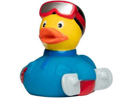 Quietsche-Ente Snowboarder Werbeartikel