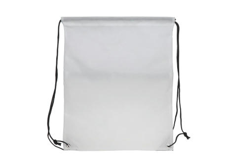 Product image Kordelzugtasche 210T R-PET mit Reißverschluss bedrucken