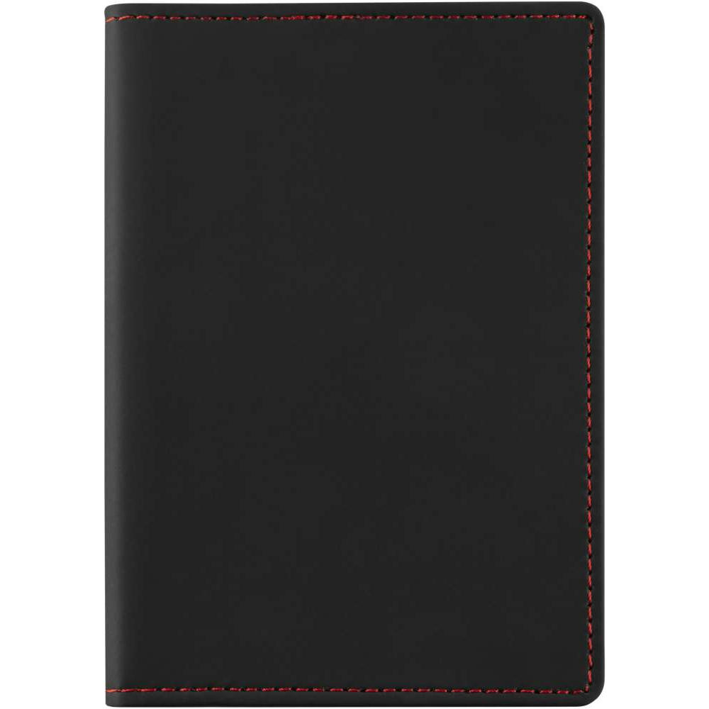 Product image Blackmaxx® Ausweistasche "ColourCraft" schwarz/rot Werbeartikel