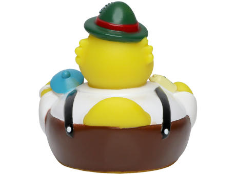 Quietsche-Ente Maßkrug Bayer Werbeartikel