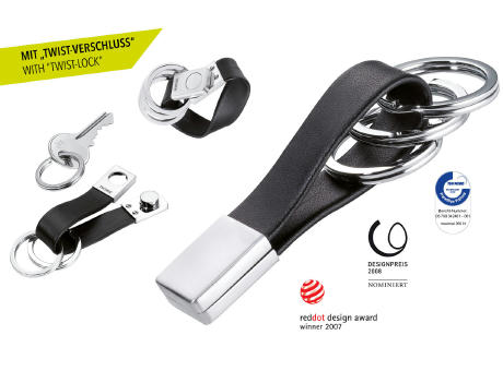 TROIKA Schlüsselanhänger TWISTER bedrucken