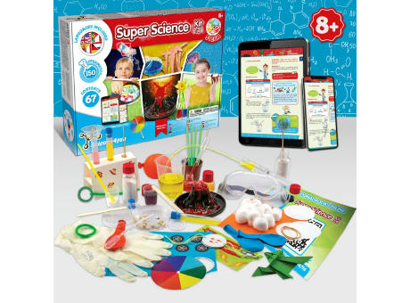 6 in 1 Super Science Kit I. Lernspiel für Kinder Werbeartikel