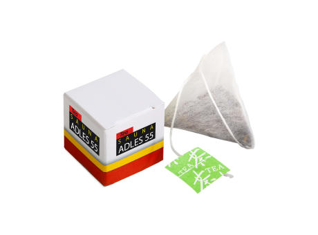 Product image Quadratische Schachtel mit Tee Werbeartikel