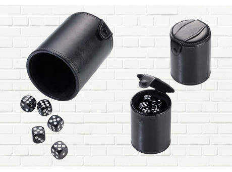 TROIKA Würfelbecher WÜRFEL TO GO Werbeartikel