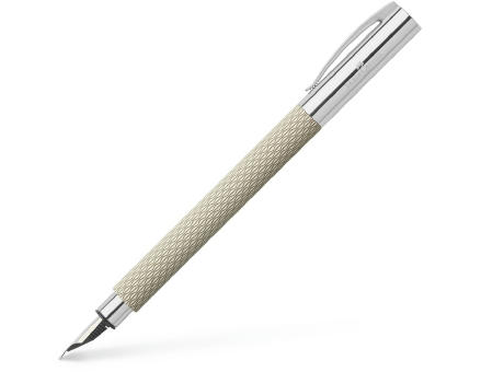 Product image Ambition OpArt White Sand Fuellfederhalter Werbeartikel
