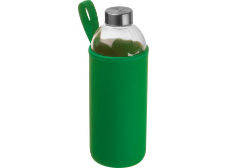 Product image Trinkflasche aus Glas mit Neoprenüberzug, 1.000ml bedrucken