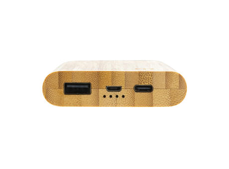 Product image 5.000mAh Bambus-Powerbank bedrucken