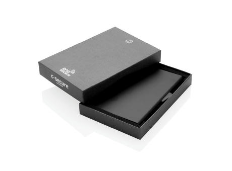 C-Secure Aluminium RFID Kartenhalter bedrucken