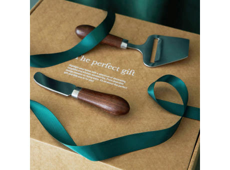 Sagaform Astrid Käseschneider und Buttermesser 2 Stück Werbeartikel