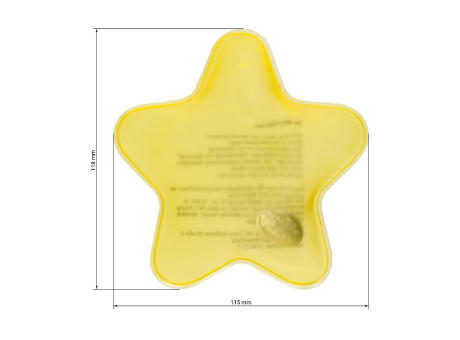 Gel-Wärmekissen "Stern" Werbeartikel