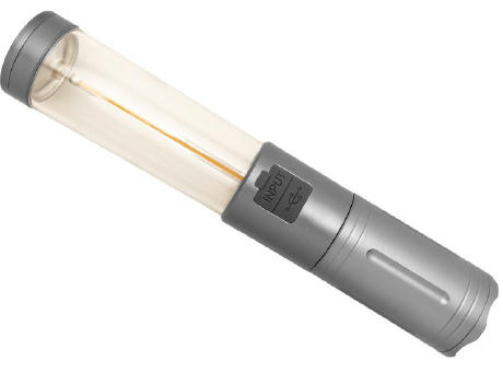 Wiederaufladbare 2-in-1 Laterne / Taschenlampe 'Corell' Werbeartikel