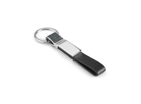 Product image TRAVOLTA. Karten- und Schlüsselanhängerset aus Metall und PU bedrucken