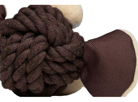 Hundespielzeug Knotentier Affe Werbeartikel