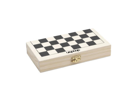 CheckMate Game Box 3-in-1 Spiel Werbeartikel