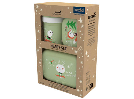 KOZIOL HOP ON TO GO Lunchbox-Set + Trinkflasche 200ml Werbeartikel
