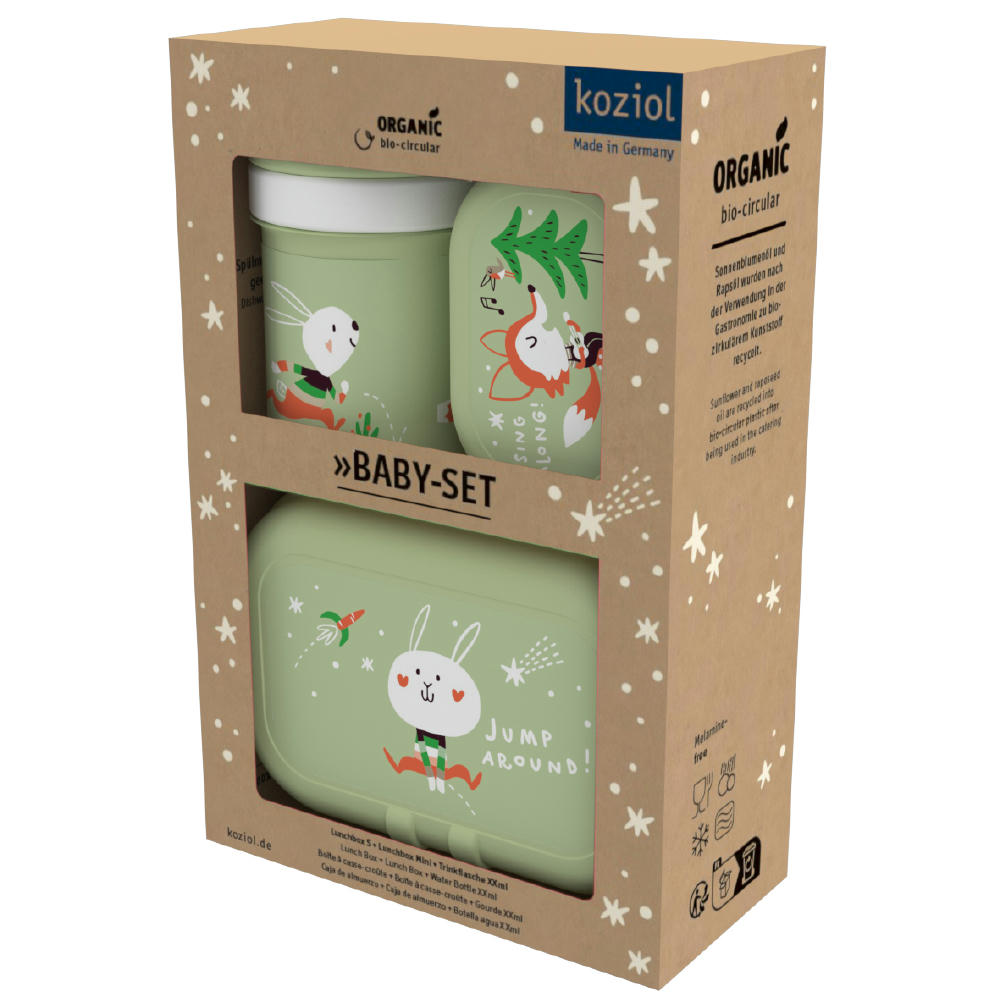 Product image KOZIOL HOP ON TO GO Lunchbox-Set + Trinkflasche 200ml Werbeartikel