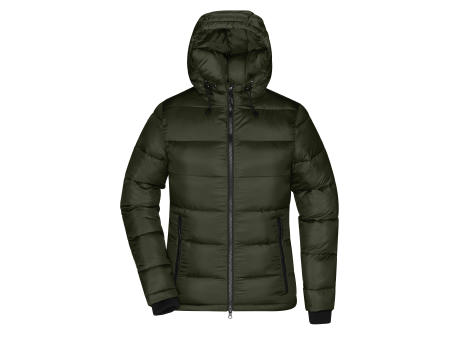 Ladies' Padded Jacket - Gesteppte Winterjacke aus recyceltem Polyester mit sorona®AURA Wattierung Werbeartikel