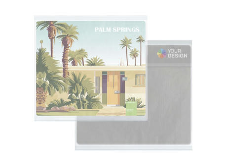 Product image rPET GripCleaner® 4in1 Mousepad 23x20 cm, All-Inclusive-Paket Werbeartikel