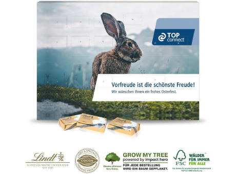 Product image TISCH-OSTERKALENDER MIT 20 TÜRCHEN Werbeartikel