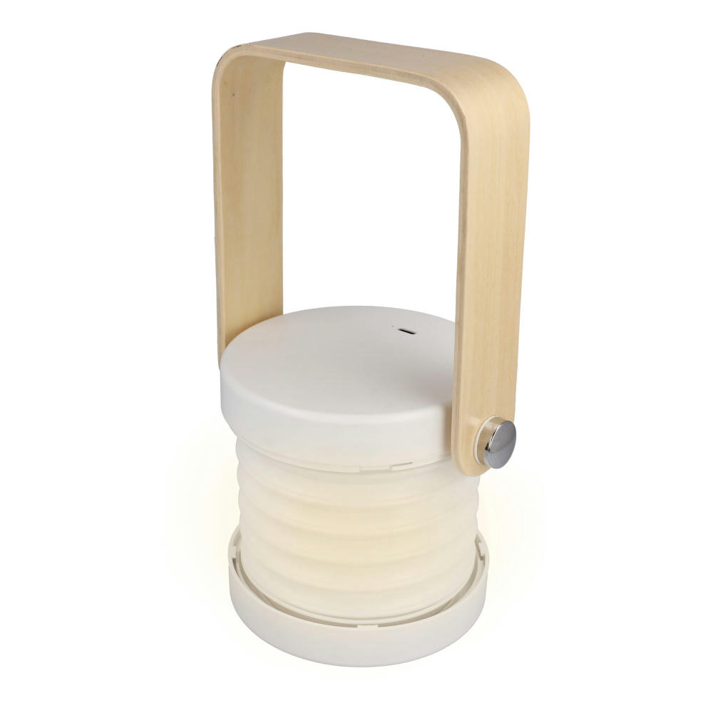 Coollux Multifunktions-LED-Lampe mit Bambusgriff Werbeartikel
