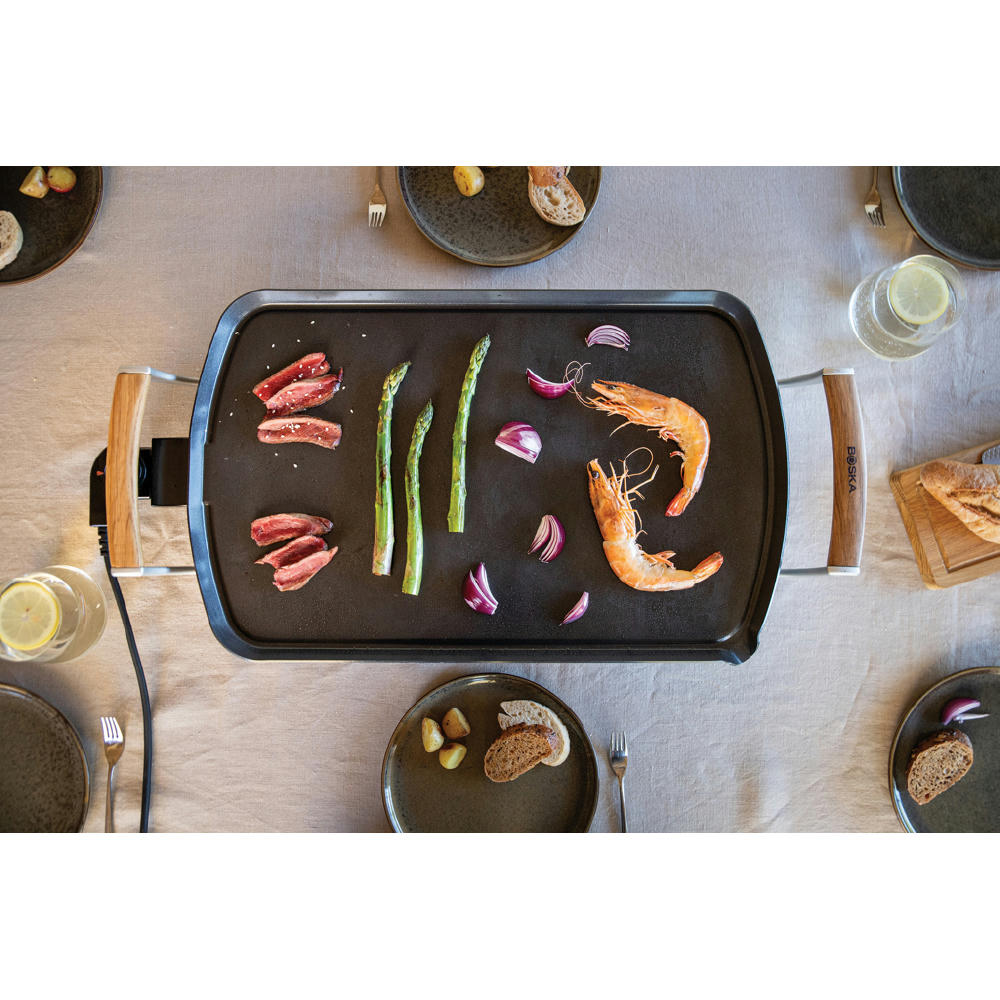 BOSKA Tischgrill Electric Griddle Pro (EU Type F) Werbeartikel