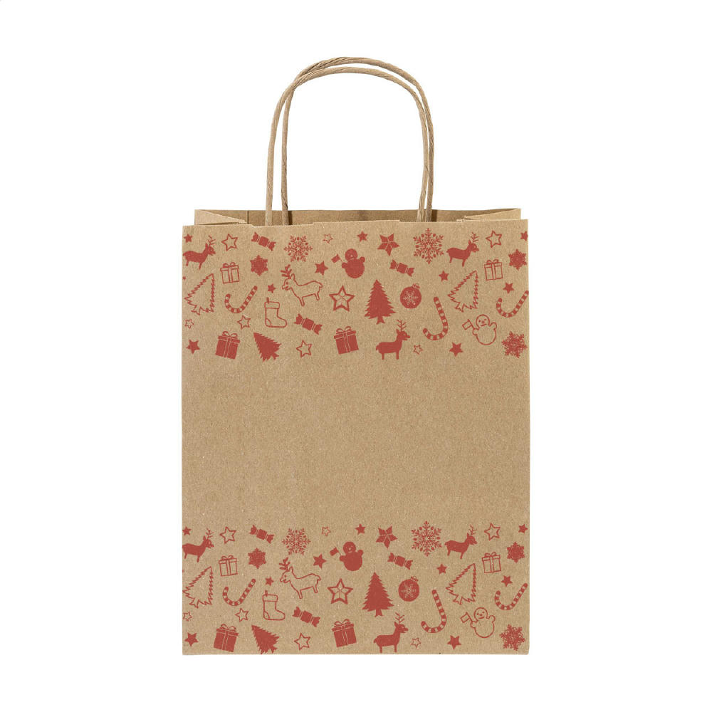Weihnachtsgeschenktasche, mittel Julegave M Werbeartikel
