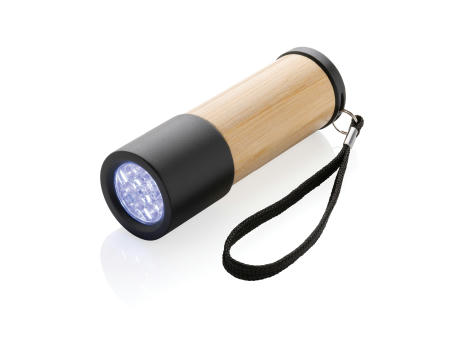 Bambus- und RCS-Recyclingplastiktaschenlampe Werbeartikel