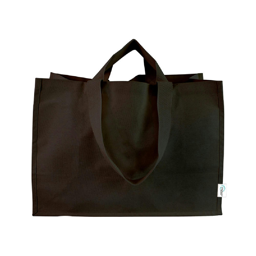 Recycling Cotton Shopper Bruno black  Werbeartikel