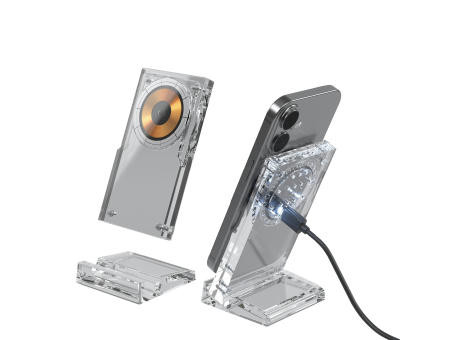 Magcharge 15W magnetischer Wireless-Charging-Stand Werbeartikel