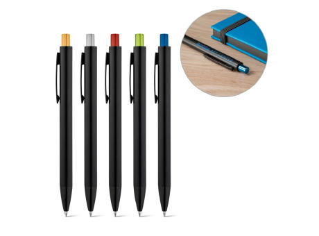 JOAN. Aluminium-Kugelschreiber mit mattem Finish Werbeartikel