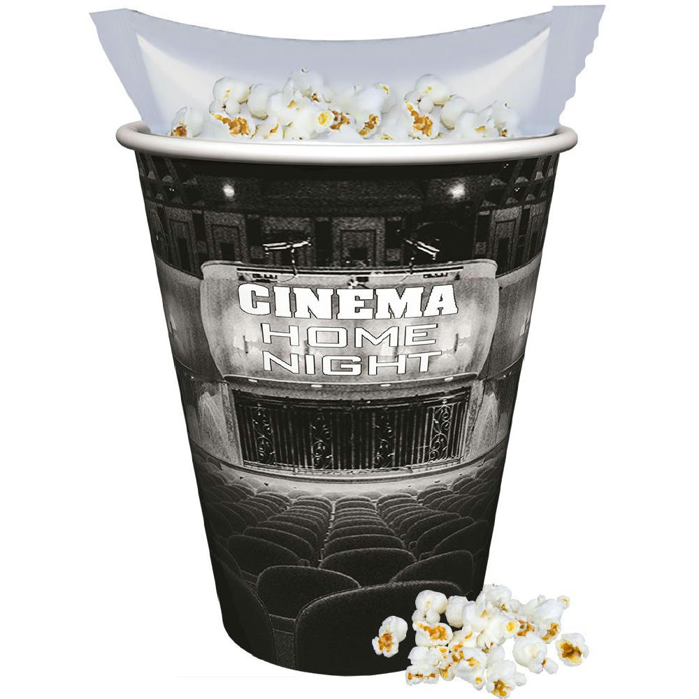 Product image Popcorn süß, ca. 20g, Snackbecher Maxi mit Maxi Tüte Werbeartikel