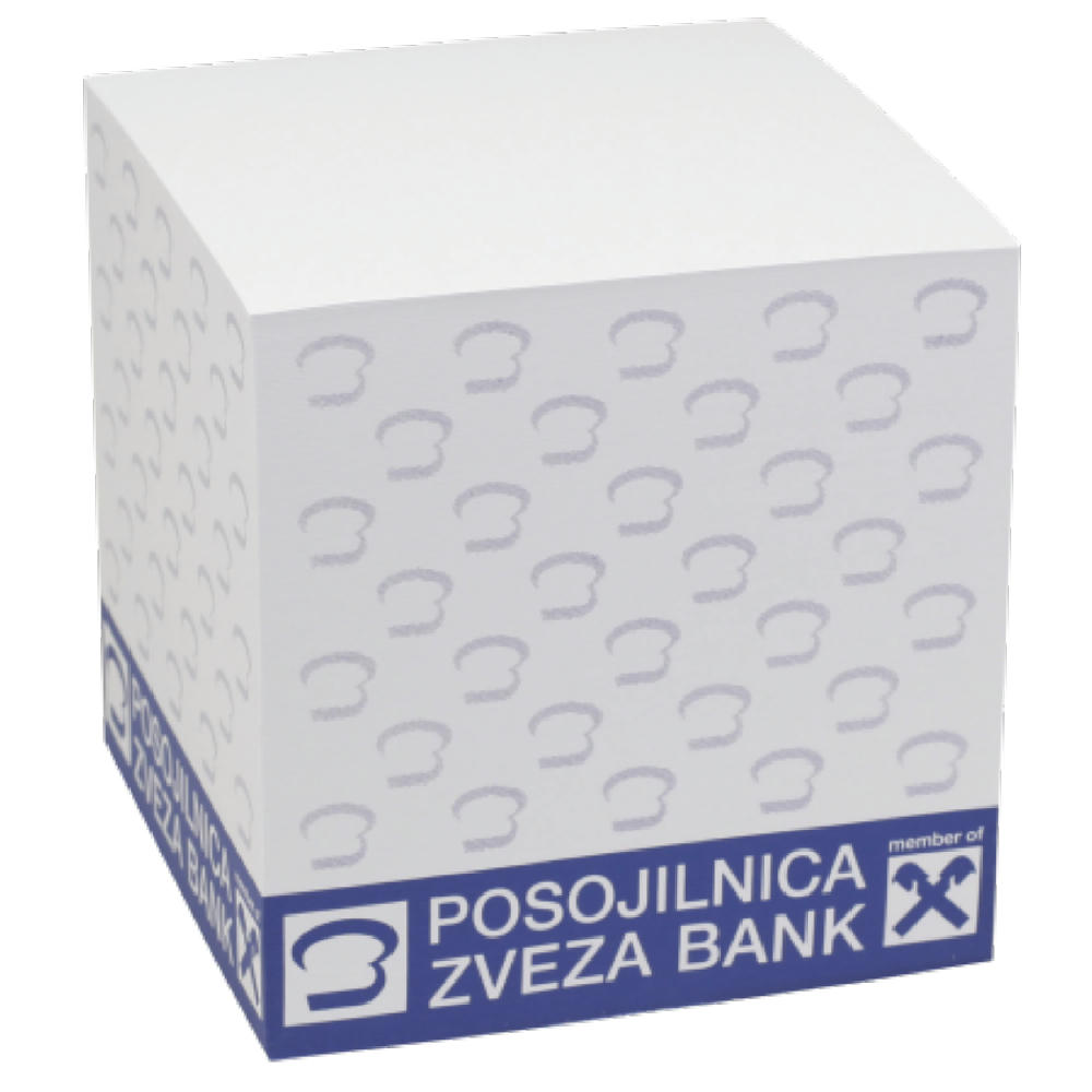 Product image Zettelklotz 90x90x90 mm Werbeartikel
