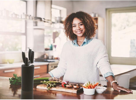 Set mit 4 Küchenmessern 'Roma' Werbeartikel