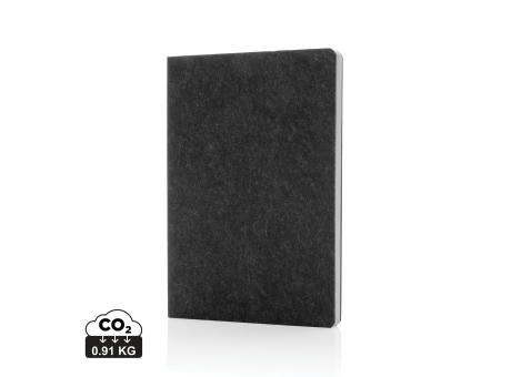 Product image Phrase GRS-zertifiziertes A5-Notizbuch aus recyceltem Filz Werbeartikel