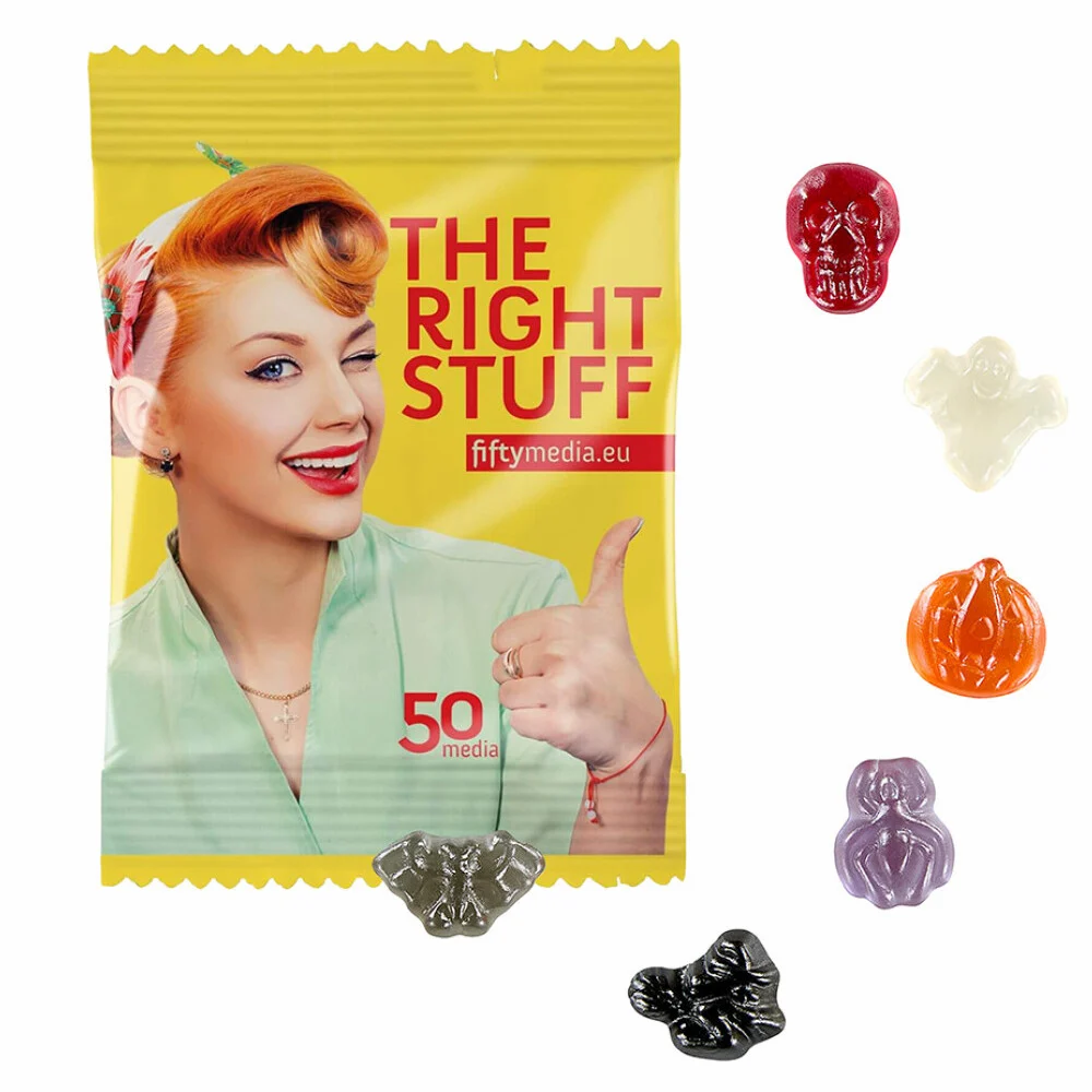Fruchtgummi STANDARD 10 g im kompostierbaren Tütchen